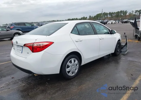 2017 Toyota Corolla Le из США, поврежденный, VIN 2T1BURHEXHC899890